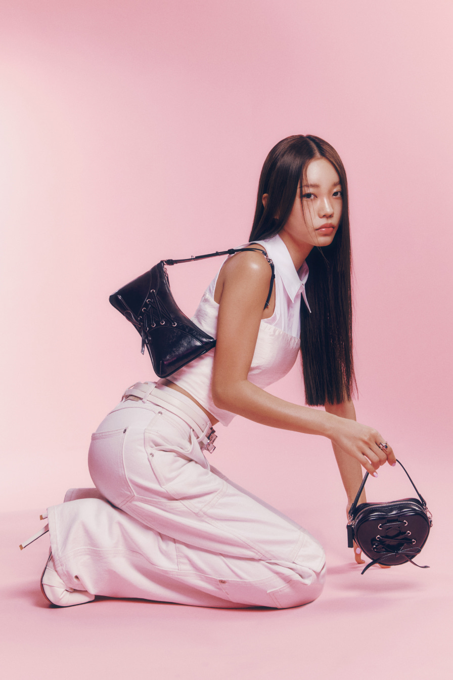 バッグ・カバンその他 [ FINDKAPOOR ] RIBBON TIE SHOULDER BAG FINDKAPOOR - EN
